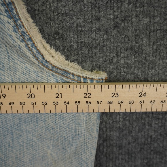 Levi's Denim Trucker Vest Mens XL Light Blue Sleeveless Type 3 Jean Jacket - Picture 10 of 13